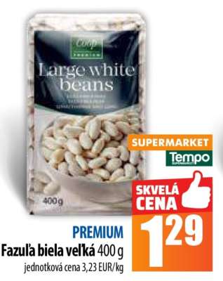 Fazuľa biela veľká 400 g