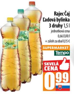 RAJEC ČAJ ĽADOVÁ BYLINKA