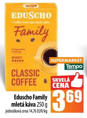 Eduscho Family mletá káva 250 g