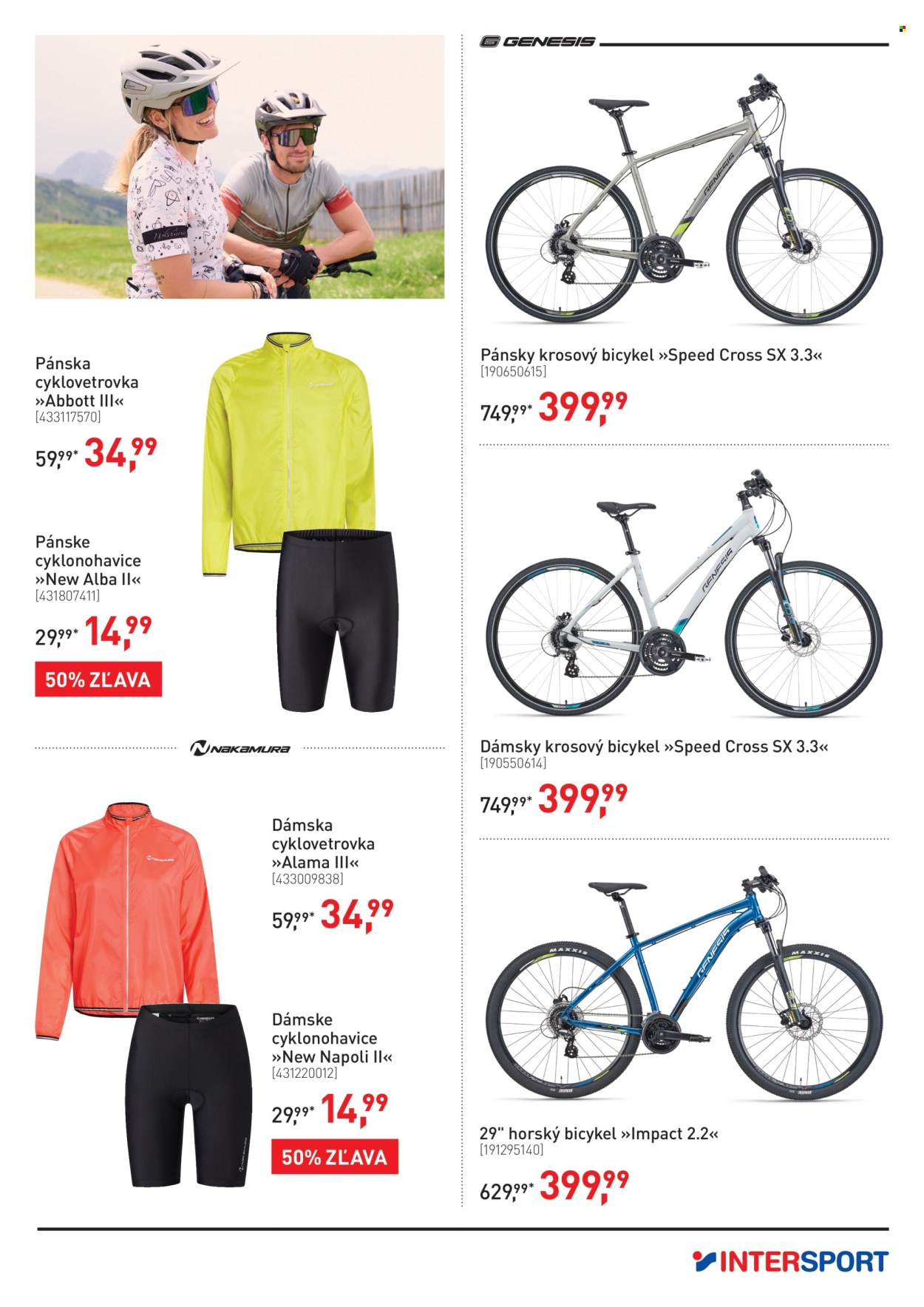 Leták Intersport - 7.5.2025 - 18.5.2025. Strana 1