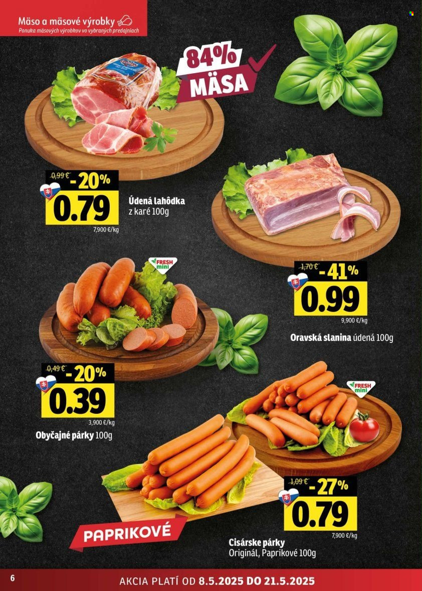 Leták FRESH - 8.5.2025 - 21.5.2025. Strana 1