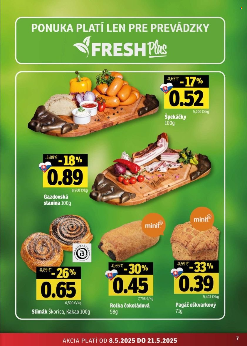 Leták FRESH - 8.5.2025 - 21.5.2025. Strana 1