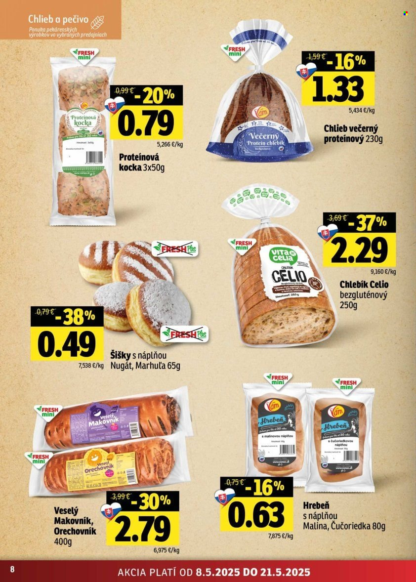 Leták FRESH - 8.5.2025 - 21.5.2025. Strana 1