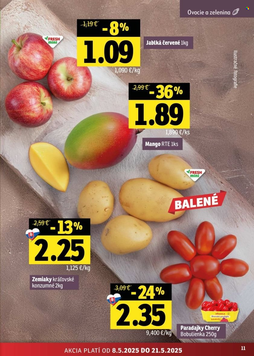 Leták FRESH - 8.5.2025 - 21.5.2025. Strana 1