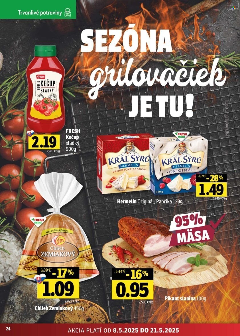 Leták FRESH - 8.5.2025 - 21.5.2025. Strana 1