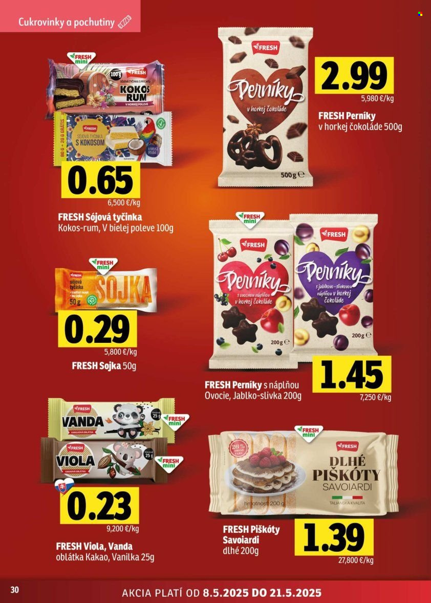 Leták FRESH - 8.5.2025 - 21.5.2025. Strana 1