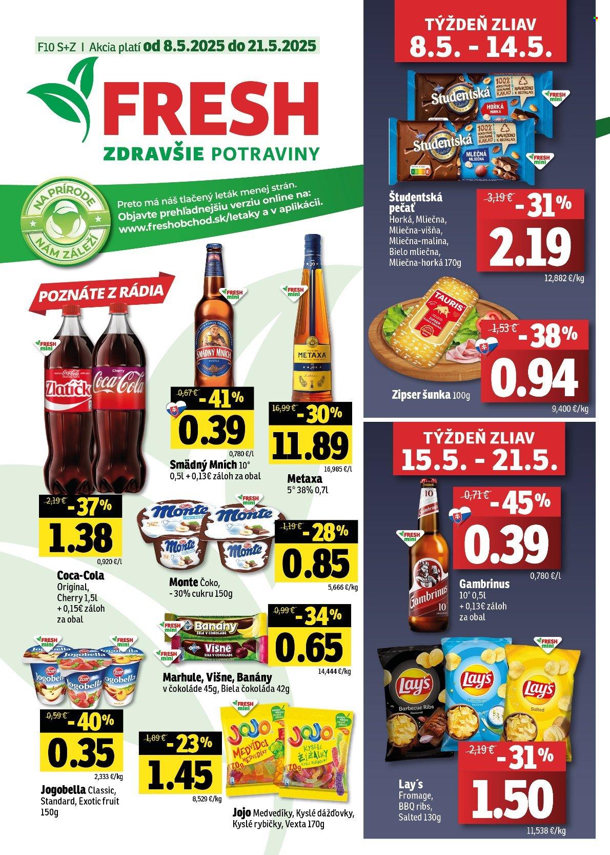 Leták FRESH - 8.5.2025 - 21.5.2025. Strana 1