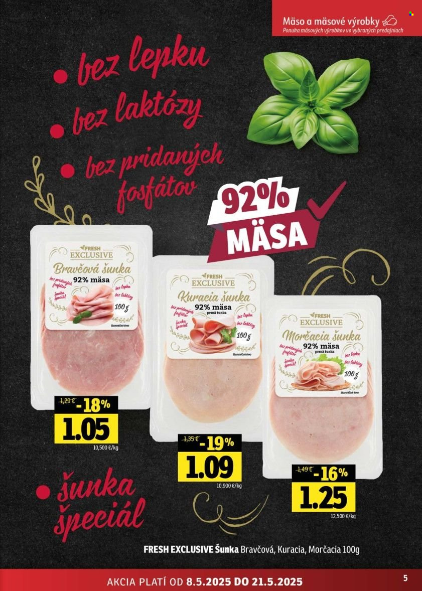 Leták FRESH - 8.5.2025 - 21.5.2025. Strana 1