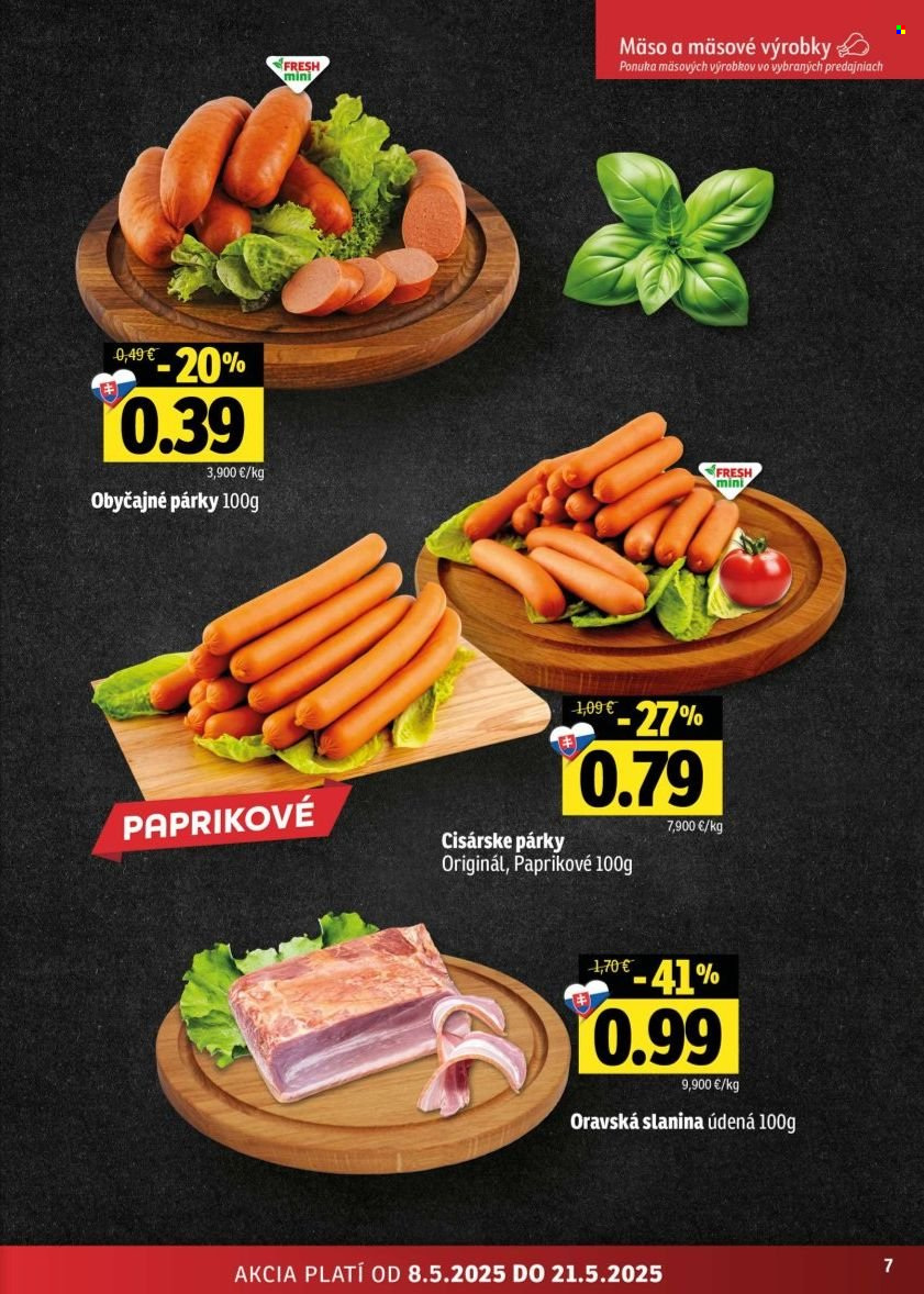 Leták FRESH - 8.5.2025 - 21.5.2025. Strana 1