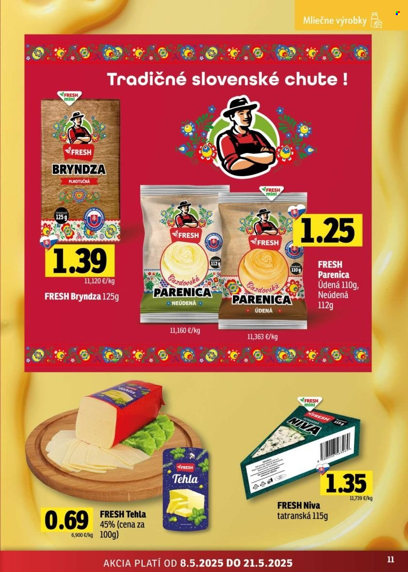 Leták FRESH - 8.5.2025 - 21.5.2025. Strana 1