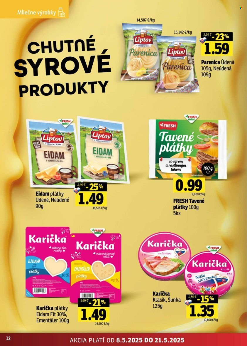 Leták FRESH - 8.5.2025 - 21.5.2025. Strana 1