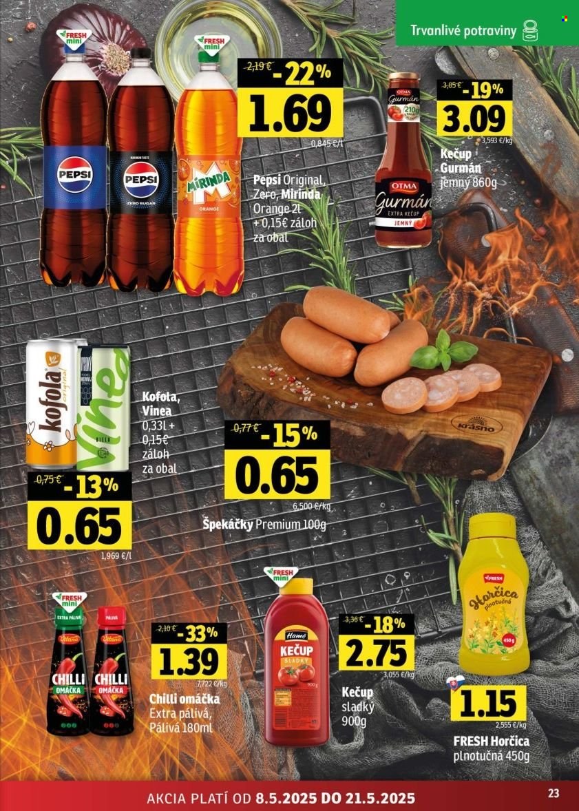 Leták FRESH - 8.5.2025 - 21.5.2025. Strana 1