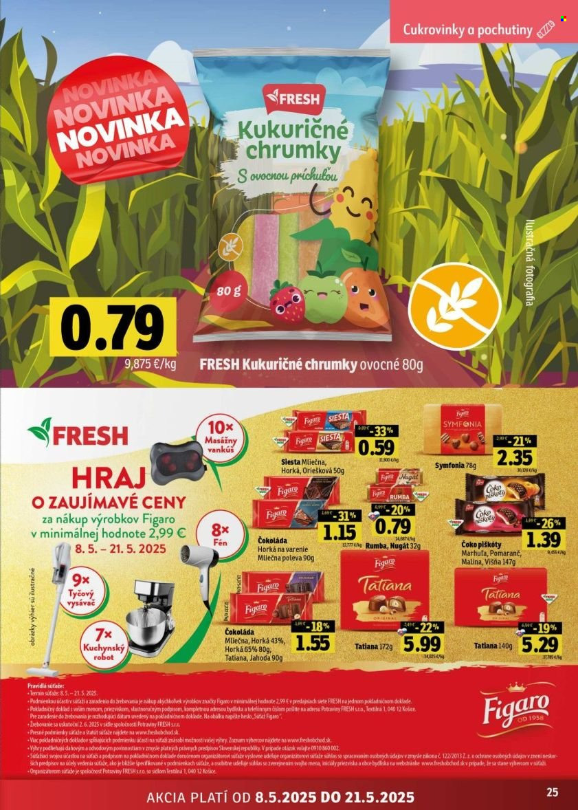 Leták FRESH - 8.5.2025 - 21.5.2025. Strana 1