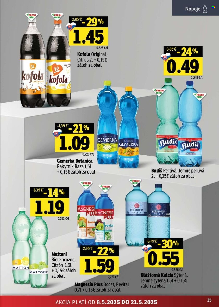 Leták FRESH - 8.5.2025 - 21.5.2025. Strana 1