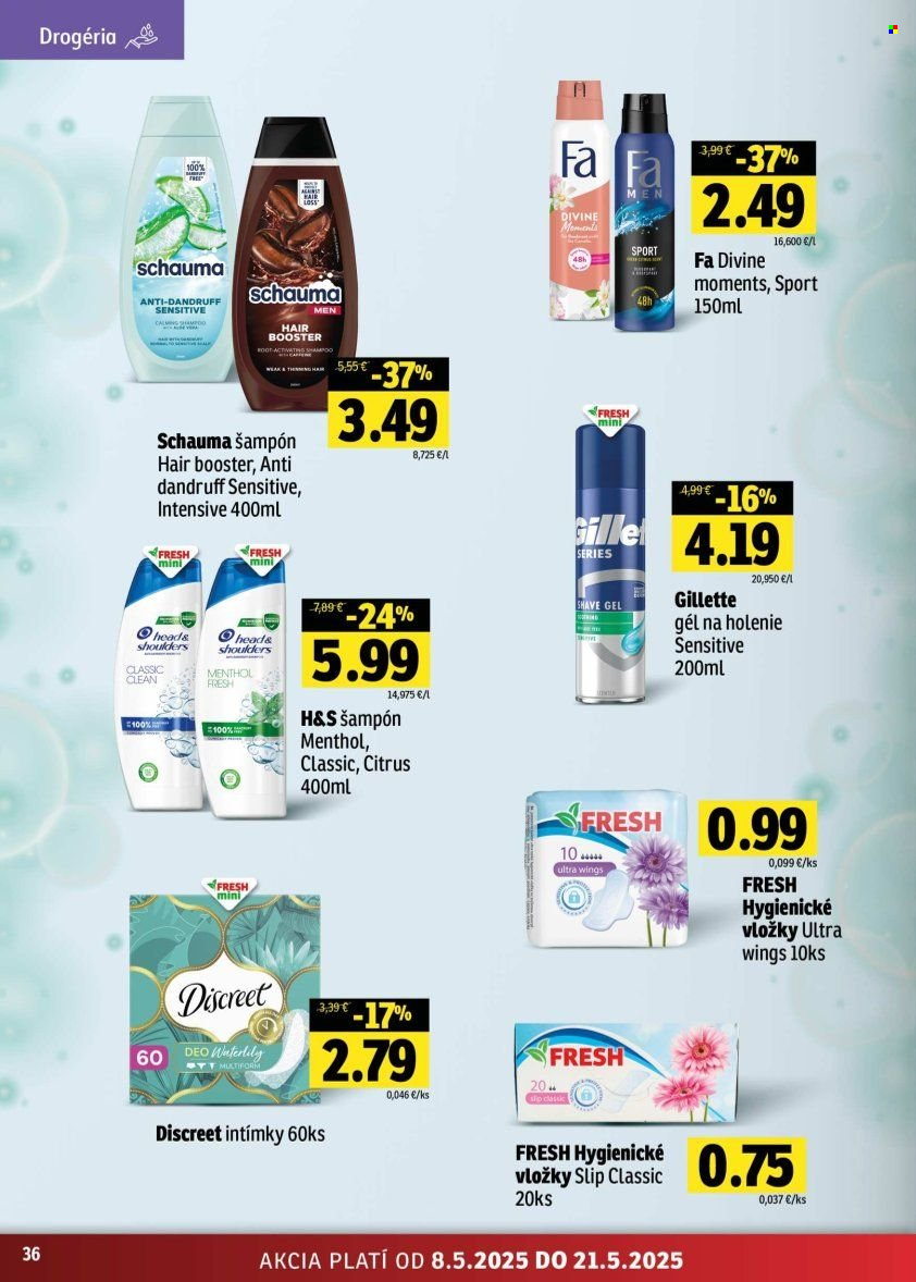 Leták FRESH - 8.5.2025 - 21.5.2025. Strana 1