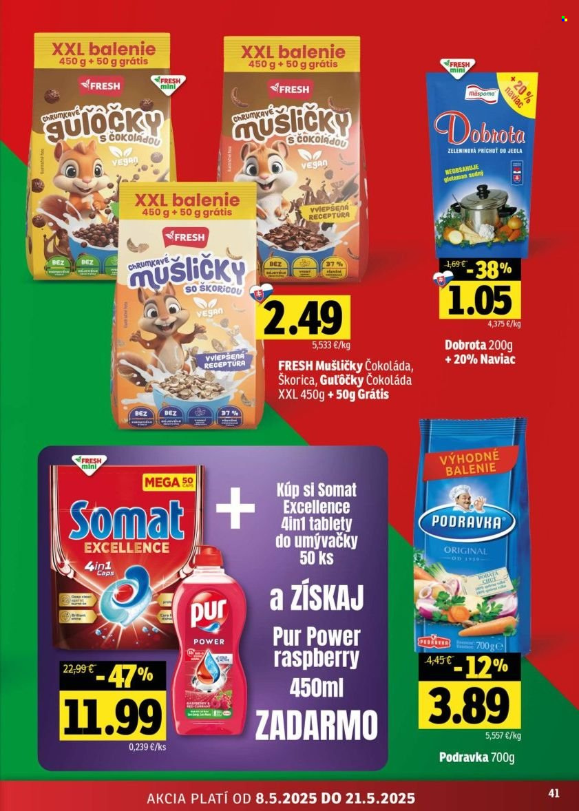 Leták FRESH - 8.5.2025 - 21.5.2025. Strana 1