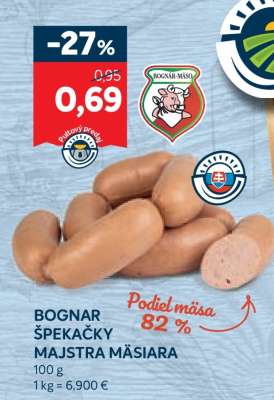 BOGNAR ŠPEKAČKY MAJSTRA MÄSIARA