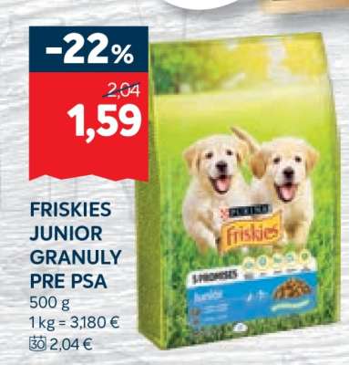 FRISKIES JUNIOR GRANULY PRE PSA