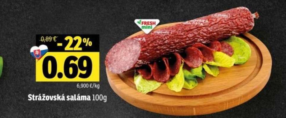 Strážovská saláma 100g