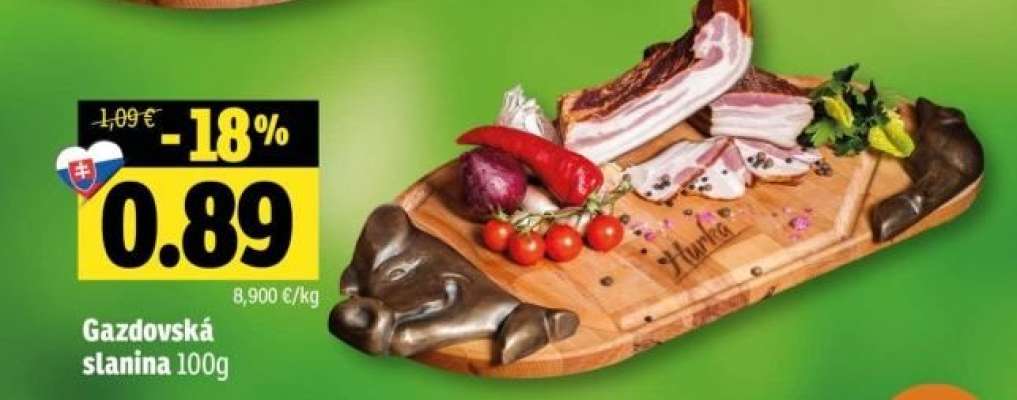 Gazdovská slanina 100g