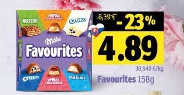 Milka Favourites 158g