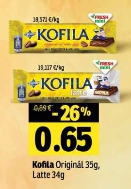 Kofila Originál 35g, Latte 34g