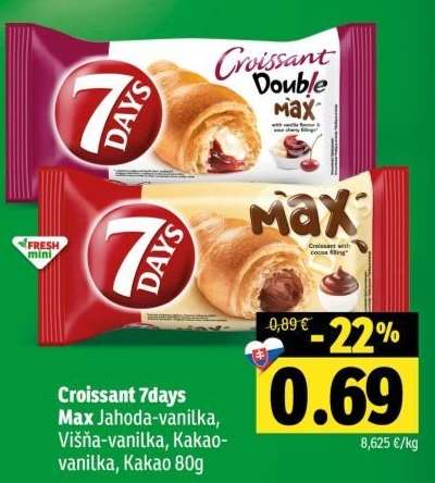 Croissant 7days Max