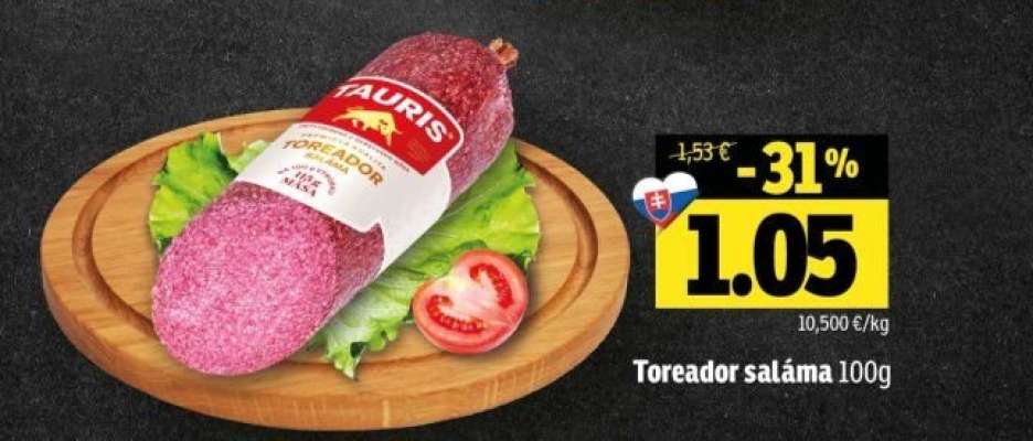 Toreador saláma 100g