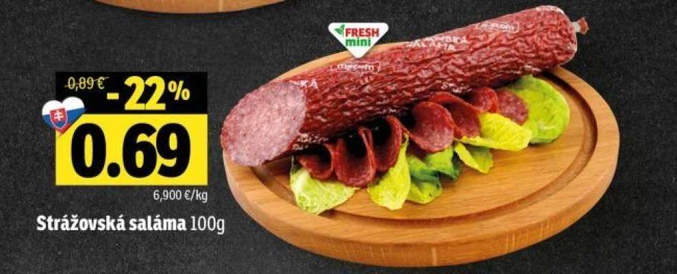 Strážovská saláma 100g