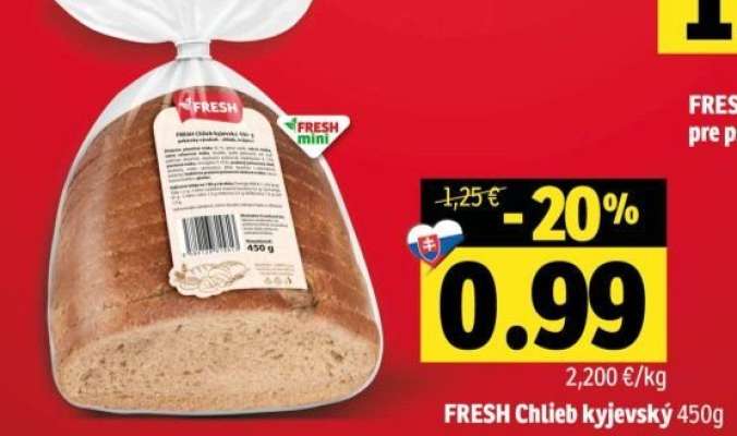 FRESH Chlieb kyjevský 450g