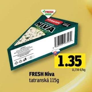 FRESH Niva tatranská 115g