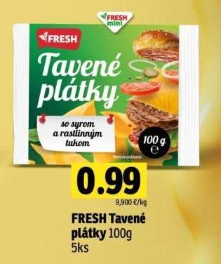 FRESH Tavené plátky