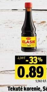 Klasik tekuté korenie