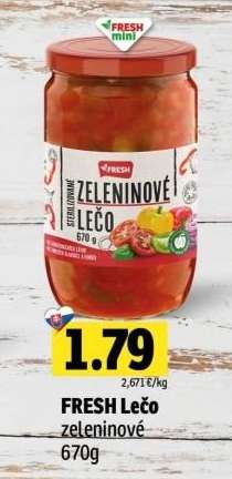 FRESH Lečo