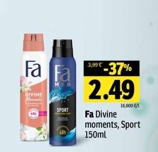 Fa Divine moments, Sport 150ml