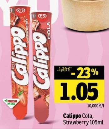 Calippo Cola, Strawberry 105ml