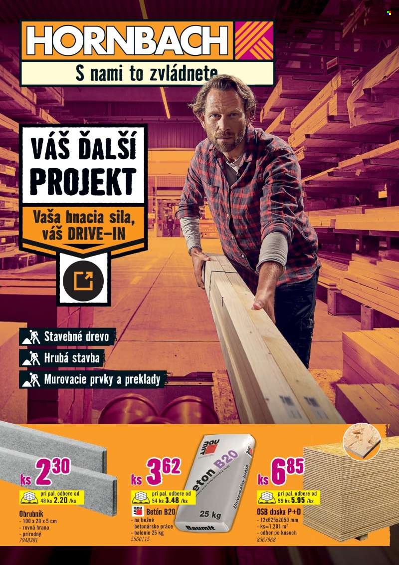 Leták Hornbach - 7.5.2025 - 21.5.2025.