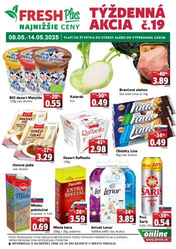 Leták FRESH - 8.5.2025 - 14.5.2025.