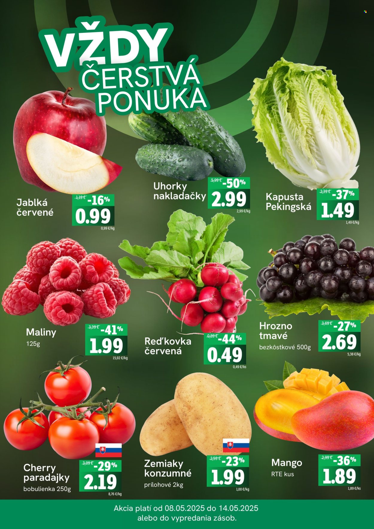 Leták FRESH - 8.5.2025 - 14.5.2025. Strana 1