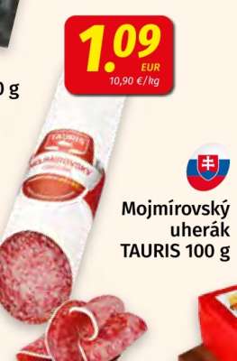Mojmírovský uherák TAURIS 100 g