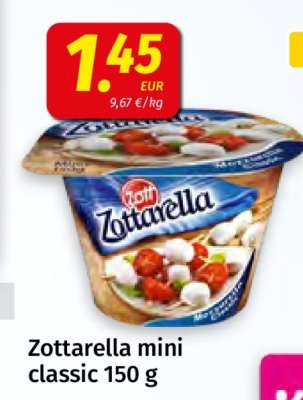 Zottarella mini classic 150 g