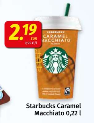 Starbucks Caramel Macchiato 0,22 l