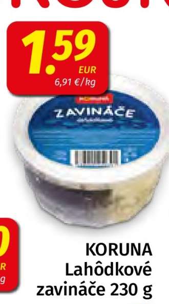 KORUNA Lahôdkové zavináče 230 g