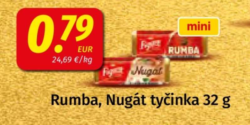 Rumba, Nugát tyčinka 32 g