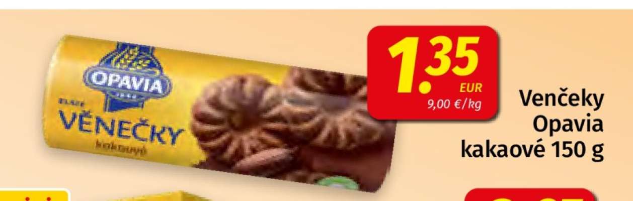 Venčeky Opavia kakaové 150 g