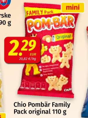 Chio Pombär Family Pack original 110 g