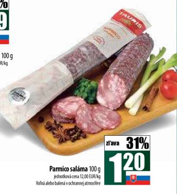Parmico saláma 100 g
