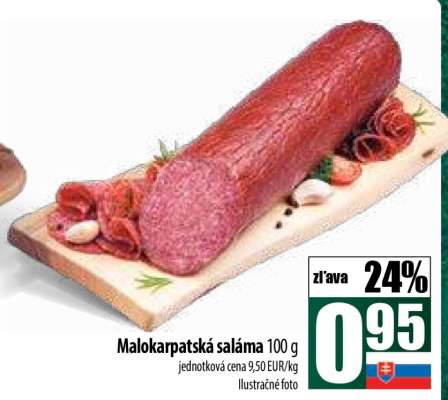Malokarpatská saláma 100 g