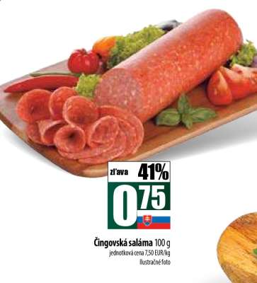 Čingovská saláma 100 g
