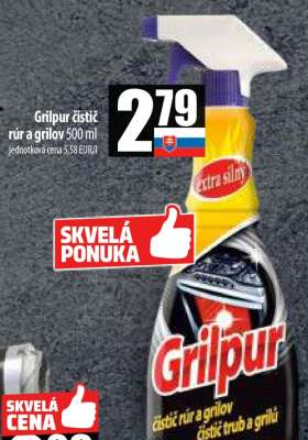 Grilpur čistič rúr a grilov 500 ml